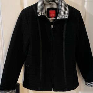 Esprit Monochrome Checkered Outerwear